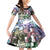 The Civil Rights Journey in Puzzle Family Matching Off Shoulder Short Dress and Hawaiian Shirt African American