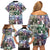 The Civil Rights Journey in Puzzle Family Matching Off Shoulder Short Dress and Hawaiian Shirt African American
