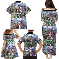 The Civil Rights Journey in Puzzle Family Matching Puletasi and Hawaiian Shirt African American