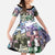 The Civil Rights Journey in Puzzle Family Matching Summer Maxi Dress and Hawaiian Shirt African American
