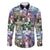 The Civil Rights Journey in Puzzle Family Matching Summer Maxi Dress and Hawaiian Shirt African American
