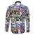 The Civil Rights Journey in Puzzle Family Matching Summer Maxi Dress and Hawaiian Shirt African American