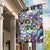 The Civil Rights Journey in Puzzle Garden Flag African American