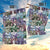 The Civil Rights Journey in Puzzle Garden Flag African American
