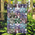 The Civil Rights Journey in Puzzle Garden Flag African American