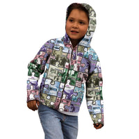 The Civil Rights Journey in Puzzle Kid Hoodie African American