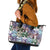 The Civil Rights Journey in Puzzle Leather Tote Bag African American