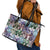 The Civil Rights Journey in Puzzle Leather Tote Bag African American