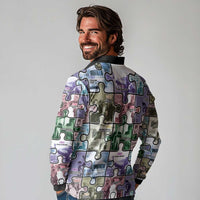 The Civil Rights Journey in Puzzle Long Sleeve Polo Shirt African American