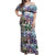 The Civil Rights Journey in Puzzle Off Shoulder Maxi Dress African American