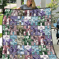 The Civil Rights Journey in Puzzle Quilt African American