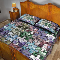 The Civil Rights Journey in Puzzle Quilt Bed Set African American