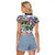 The Civil Rights Journey in Puzzle Raglan Cropped T Shirt African American