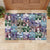 The Civil Rights Journey in Puzzle Rubber Doormat African American