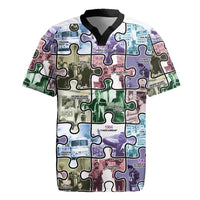 The Civil Rights Journey in Puzzle Rugby Jersey African American