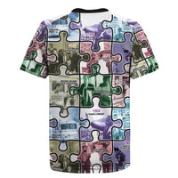 The Civil Rights Journey in Puzzle Rugby Jersey African American