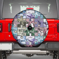 The Civil Rights Journey in Puzzle Spare Tire Cover African American