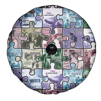 The Civil Rights Journey in Puzzle Spare Tire Cover African American