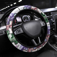 The Civil Rights Journey in Puzzle Steering Wheel Cover African American