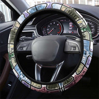 The Civil Rights Journey in Puzzle Steering Wheel Cover African American