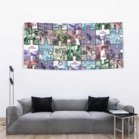 The Civil Rights Journey in Puzzle Tapestry African American