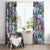 The Civil Rights Journey in Puzzle Window Curtain African American