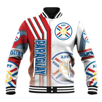 Paraguay Football Baseball Jacket La Albirroja Soccer - Road To Champion