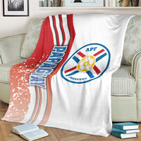 Paraguay Football Blanket La Albirroja Soccer - Road To Champion