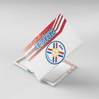 Paraguay Football Canvas Wall Art La Albirroja Soccer - Road To Champion