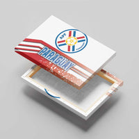 Paraguay Football Canvas Wall Art La Albirroja Soccer - Road To Champion