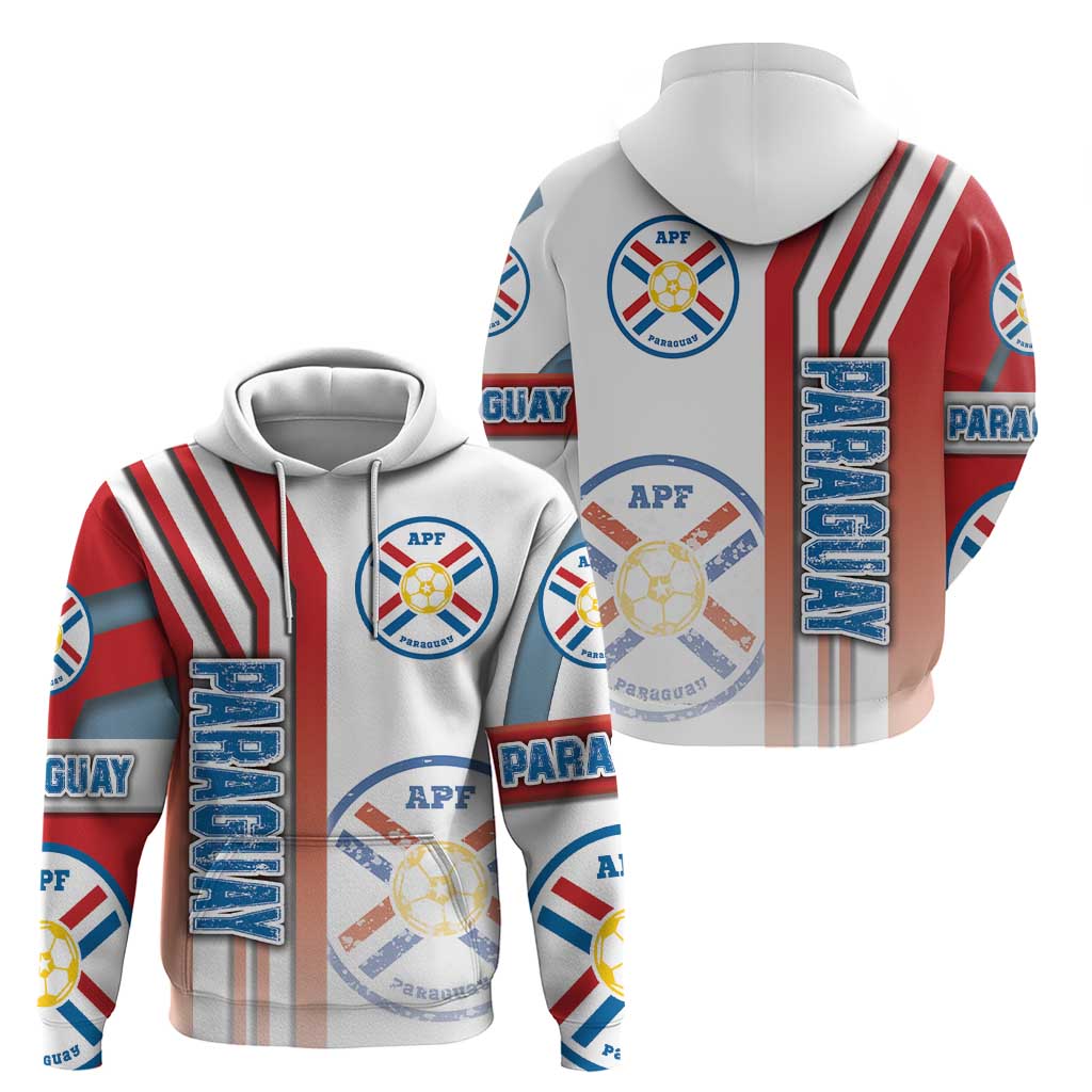 Paraguay Football Hoodie La Albirroja Soccer - Road To Champion