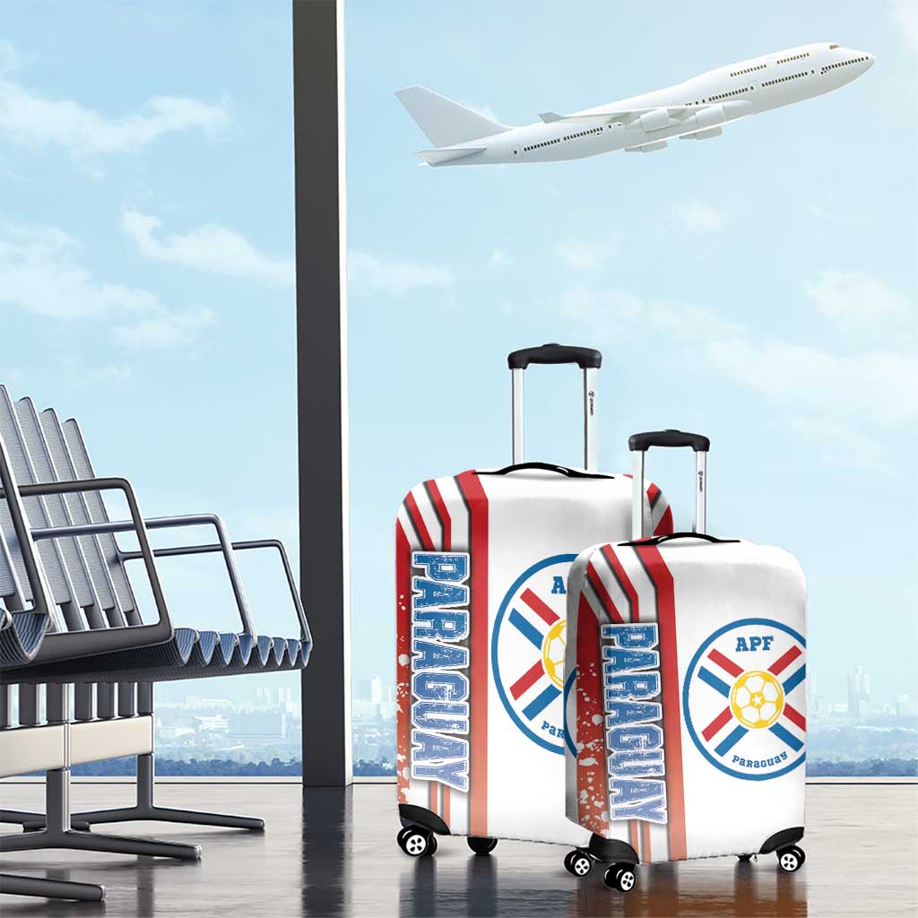 Paraguay Football Luggage Cover La Albirroja Soccer - Road To Champion