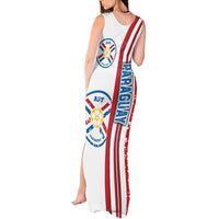 Paraguay Football Tank Maxi Dress La Albirroja Soccer - Road To Champion