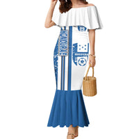 Honduras Football Family Matching Mermaid Dress and Hawaiian Shirt Los Catrachos Soccer - Road To Champion