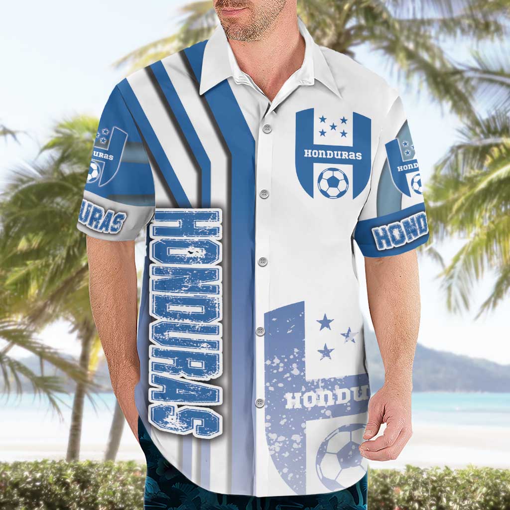 Honduras Football Hawaiian Shirt Los Catrachos Soccer - Road To Champion