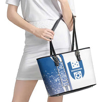 Honduras Football Leather Tote Bag Los Catrachos Soccer - Road To Champion