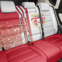 Peru Football Back Car Seat Cover La Bicolor Soccer - Road To Champion