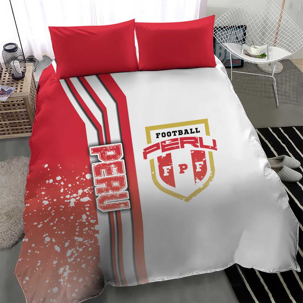 Peru Football Bedding Set La Bicolor Soccer - Road To Champion