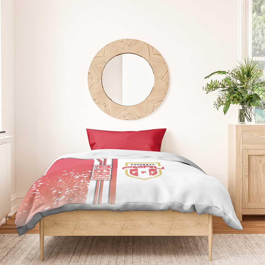 Peru Football Bedding Set La Bicolor Soccer - Road To Champion