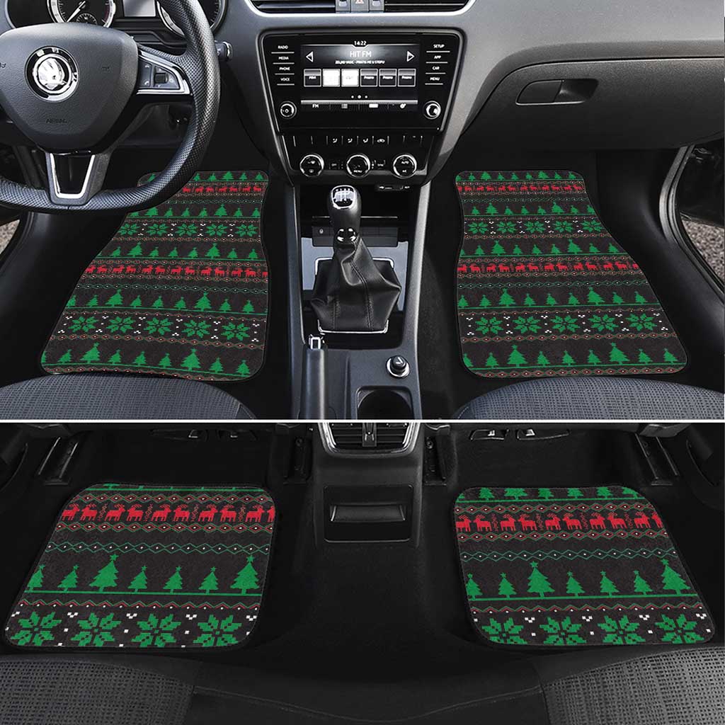 Cute Koala Car Mats Koalified Christmas Addict - Wonder Print Shop