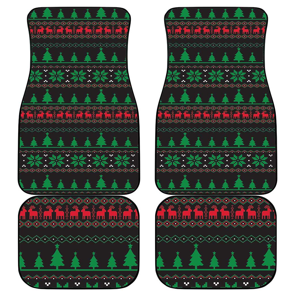 Cute Koala Car Mats Koalified Christmas Addict - Wonder Print Shop