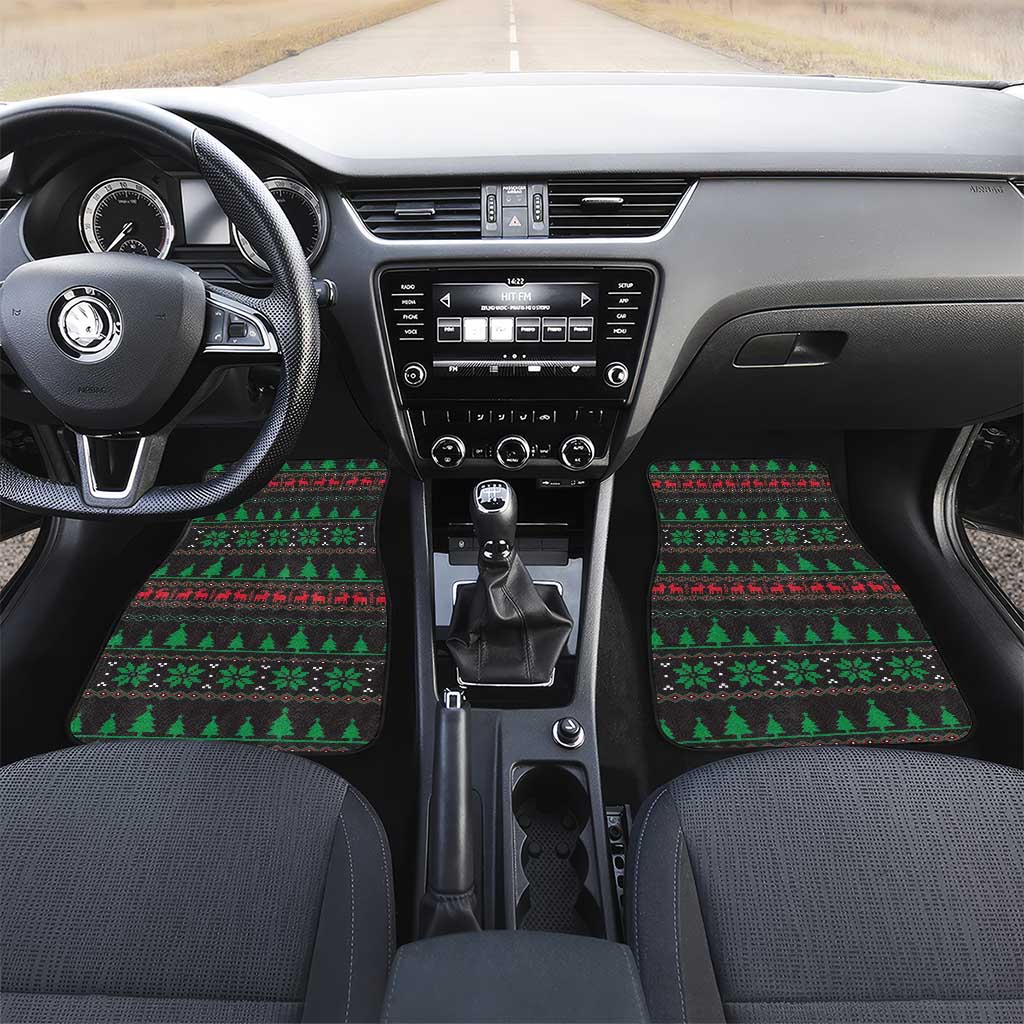 Cute Koala Car Mats Koalified Christmas Addict - Wonder Print Shop