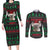 Cute Koala Couples Matching Long Sleeve Bodycon Dress and Long Sleeve Button Shirt Koalified Christmas Addict - Wonder Print Shop