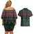 Cute Koala Couples Matching Off Shoulder Short Dress and Hawaiian Shirt Koalified Christmas Addict - Wonder Print Shop