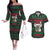 Cute Koala Couples Matching Off The Shoulder Long Sleeve Dress and Hawaiian Shirt Koalified Christmas Addict - Wonder Print Shop