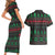 Cute Koala Couples Matching Short Sleeve Bodycon Dress and Hawaiian Shirt Koalified Christmas Addict - Wonder Print Shop