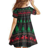 Cute Koala Family Matching Long Sleeve Bodycon Dress and Hawaiian Shirt Koalified Christmas Addict - Wonder Print Shop