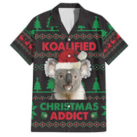 Cute Koala Family Matching Long Sleeve Bodycon Dress and Hawaiian Shirt Koalified Christmas Addict - Wonder Print Shop