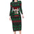 Cute Koala Family Matching Long Sleeve Bodycon Dress and Hawaiian Shirt Koalified Christmas Addict - Wonder Print Shop
