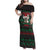 Cute Koala Family Matching Off Shoulder Maxi Dress and Hawaiian Shirt Koalified Christmas Addict - Wonder Print Shop
